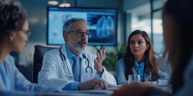 doctors meeting around table 1254870 11528